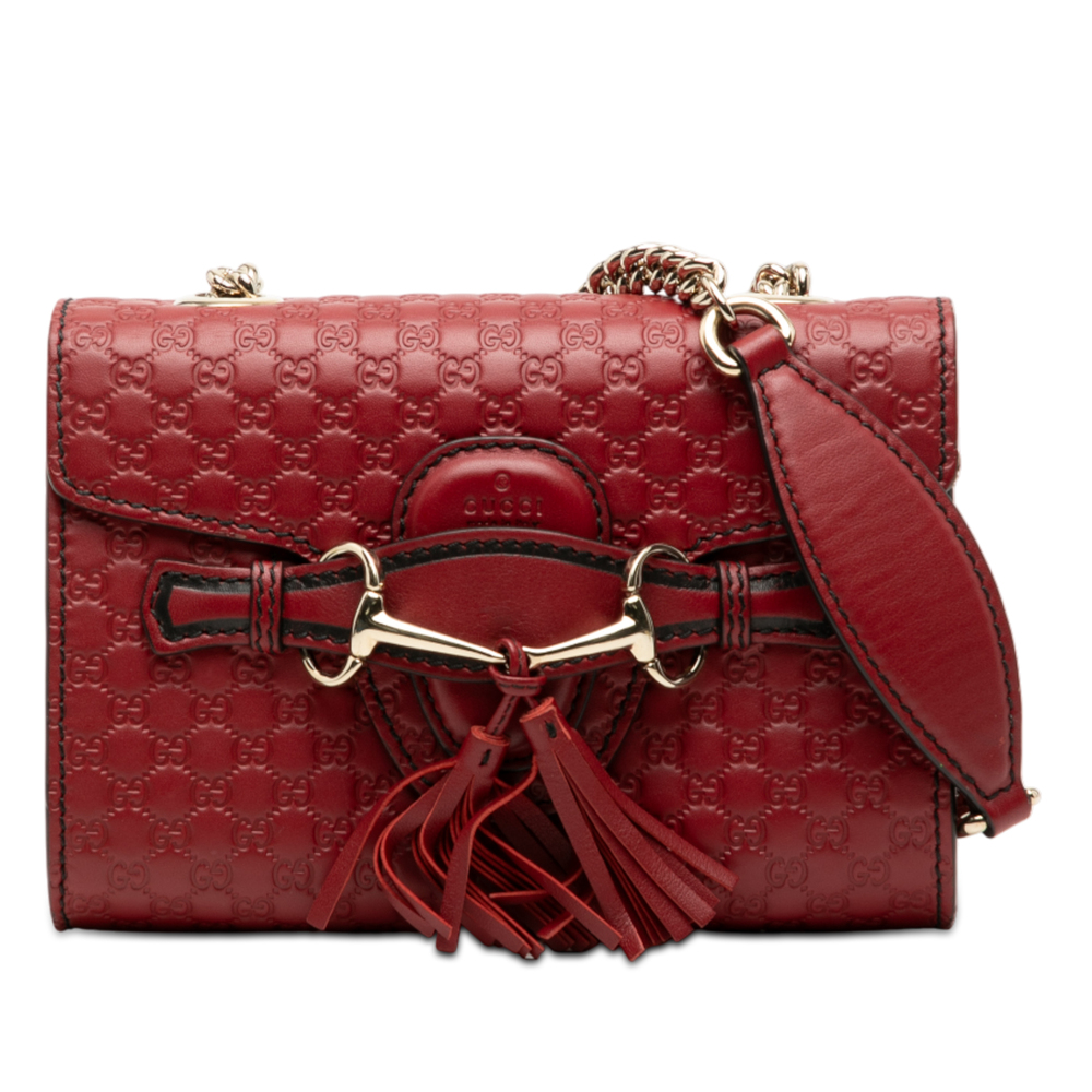 Pre-Loved Gucci Mini Microguccissima Emily Crossbody - Picture 1 of 7